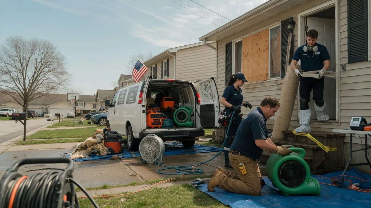 Water Damage Restoration in Canton, SD near me